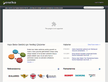 Tablet Screenshot of enelko.com.tr